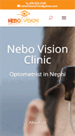 Mobile Screenshot of nebovisionclinic.com